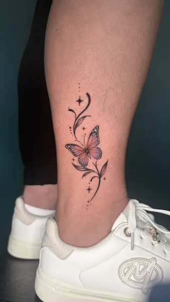 Motyl tattoo